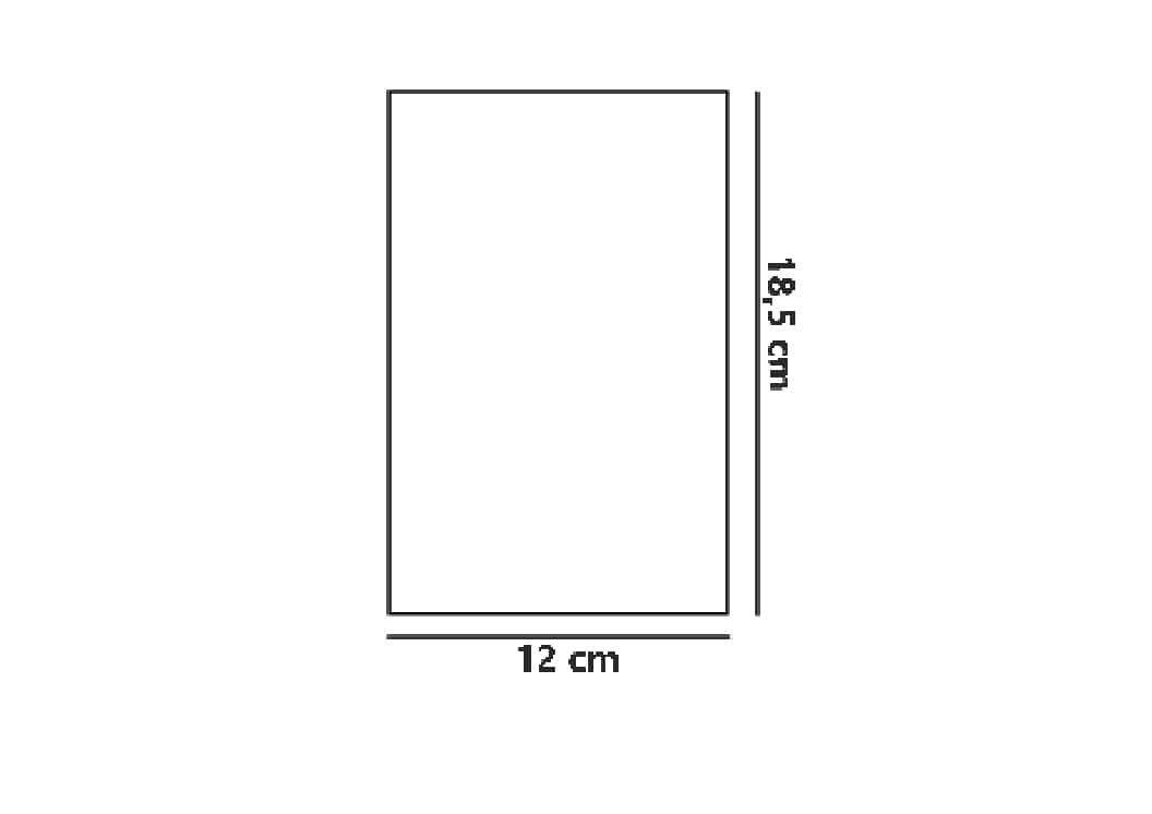 BUSTINE TRASPARENTI SOTTILI SENZA ADESIVO cm 12*18,5 IN CONFEZIONE DA 100PCS