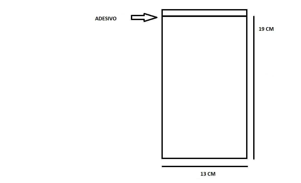 Bustine trasparenti con strip adesivo - Cm 13*19 confezione 1kg