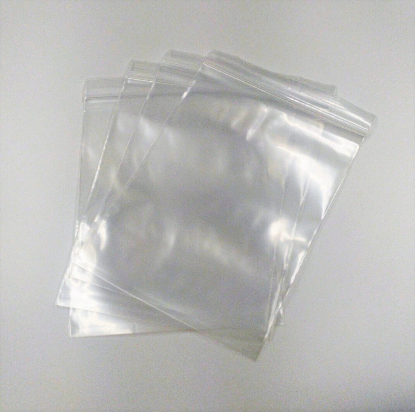 Bustine trasparenti con zip minigrip richiudibile a binario - cm 13*20 - Confezione 1 kg