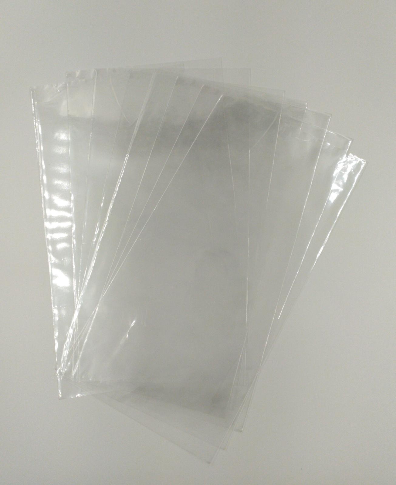 BUSTINE TRASPARENTI SOTTILI SENZA ADESIVO cm 14*28 IN CONFEZIONE DA 100PCS