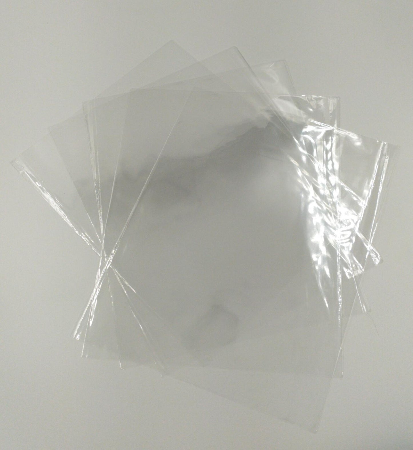 BUSTINE TRASPARENTI SOTTILI SENZA ADESIVO cm 21*27 IN CONFEZIONE DA 100PCS