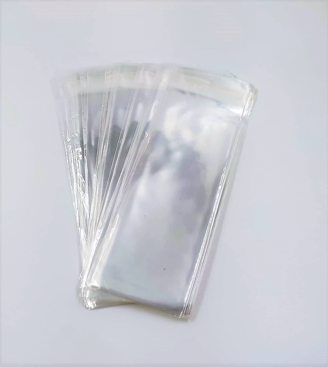 Bustine trasparenti con strip adesivo - cm 6,35*15,24 - (Inches 2,5*6) - confezione 1kg