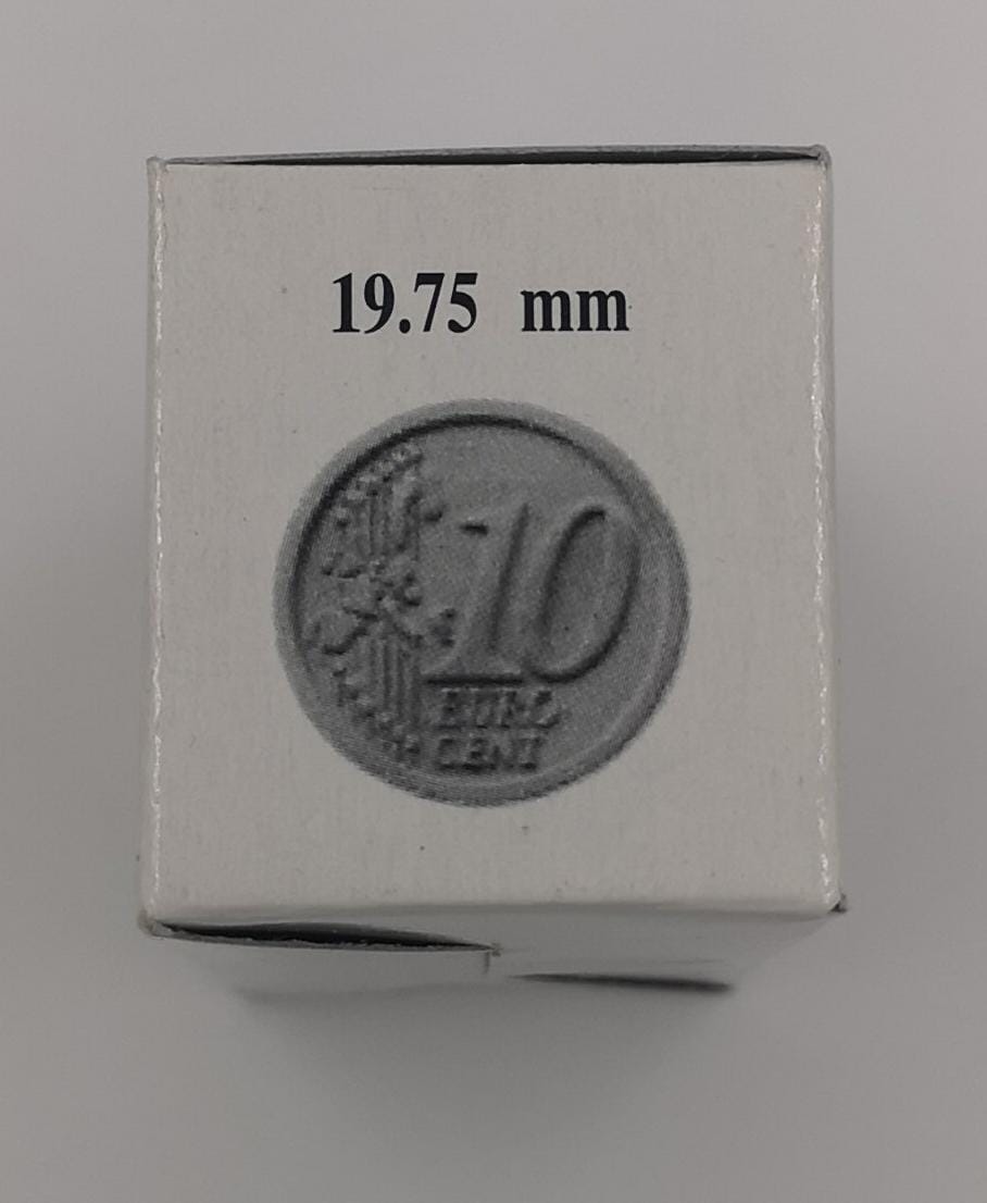 ART. CAPSULE PER MONETE DA 10 cent - mm19,75