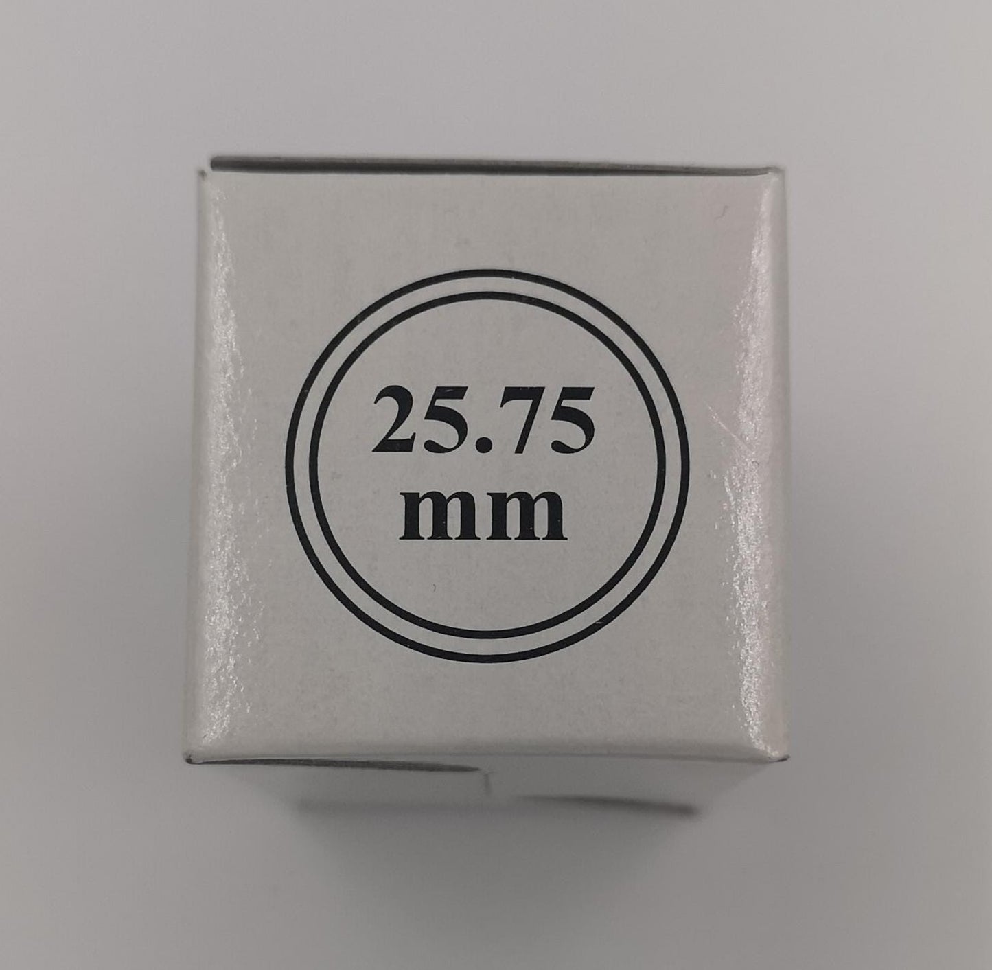 ART. CAPSULE PER MONETE DA 2 EURO - mm25,75