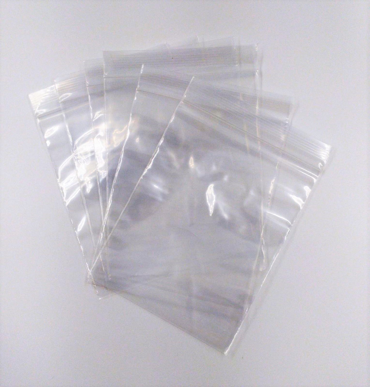 Bustine trasparenti con zip minigrip richiudibile a binario - cm 9*13 - Confezione 1 kg