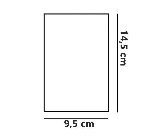 BUSTINE TRASPARENTI SOTTILI SENZA ADESIVO cm 9,5*14,5 IN CONFEZIONE DA 100PCS