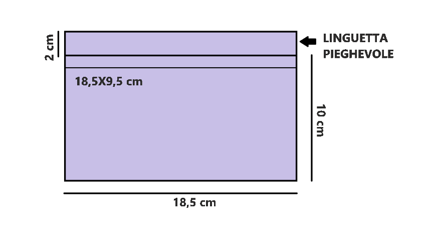 ART. BCP - CONFEZIONE DA 50 BUSTINE DOPPIE CON ALETTA PER CARTAMONETA 9,5*18,5