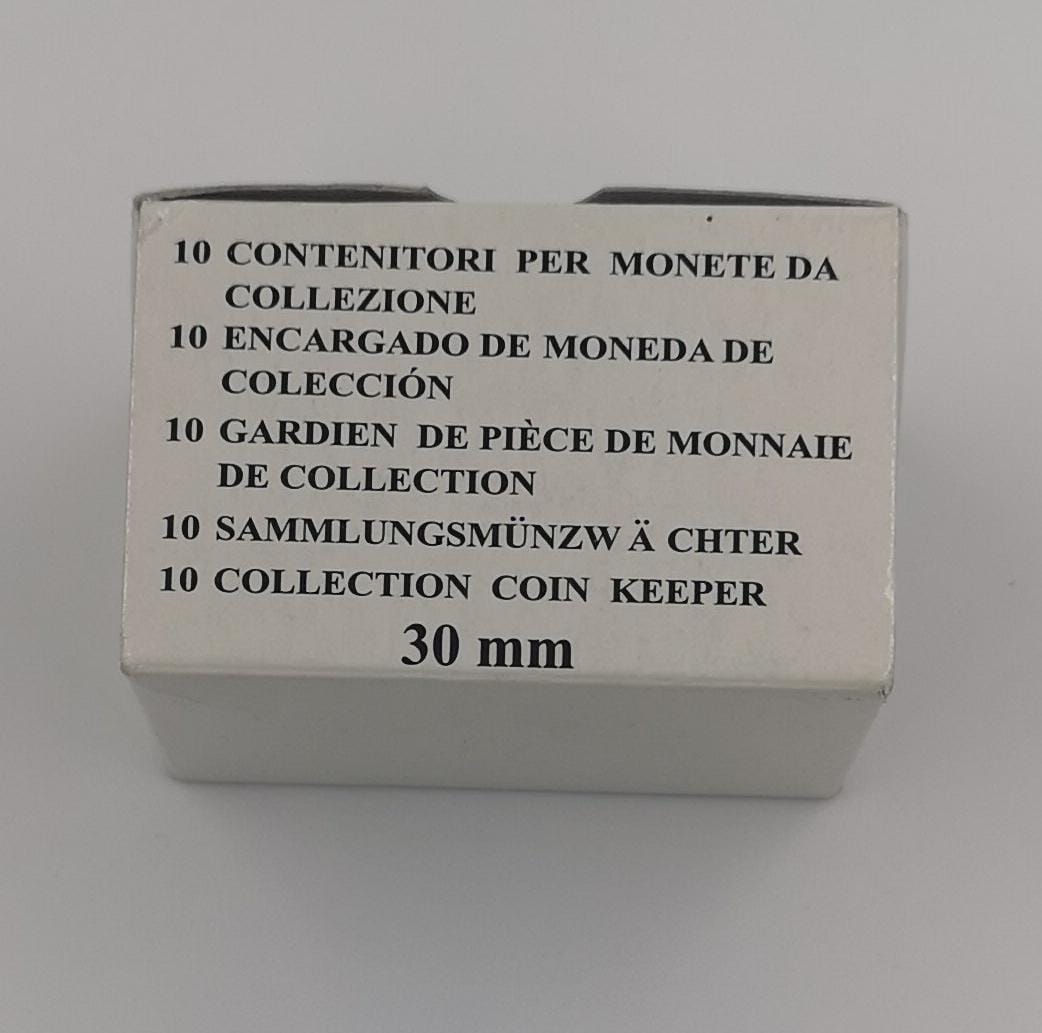 ART. CAPSULE PER MONETE DA mm30