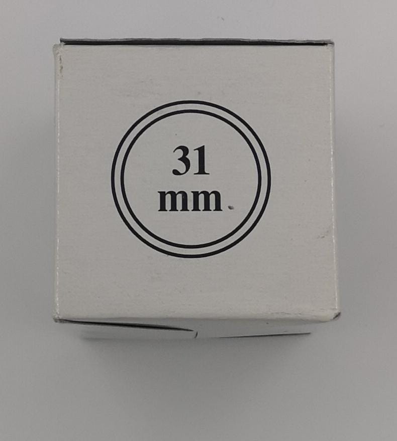 ART. CAPSULE PER MONETE DA mm31