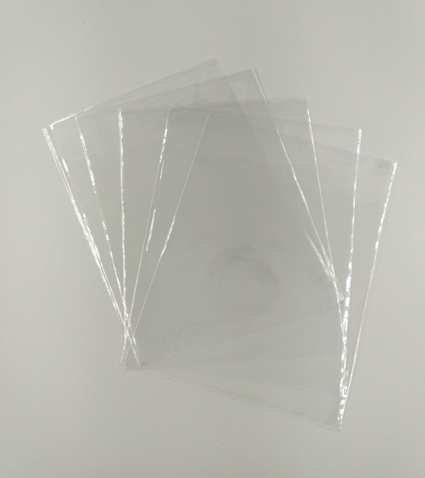 BUSTINE TRASPARENTI SOTTILI SENZA ADESIVO cm 11,3*15,7 IN CONFEZIONE DA 100PCS