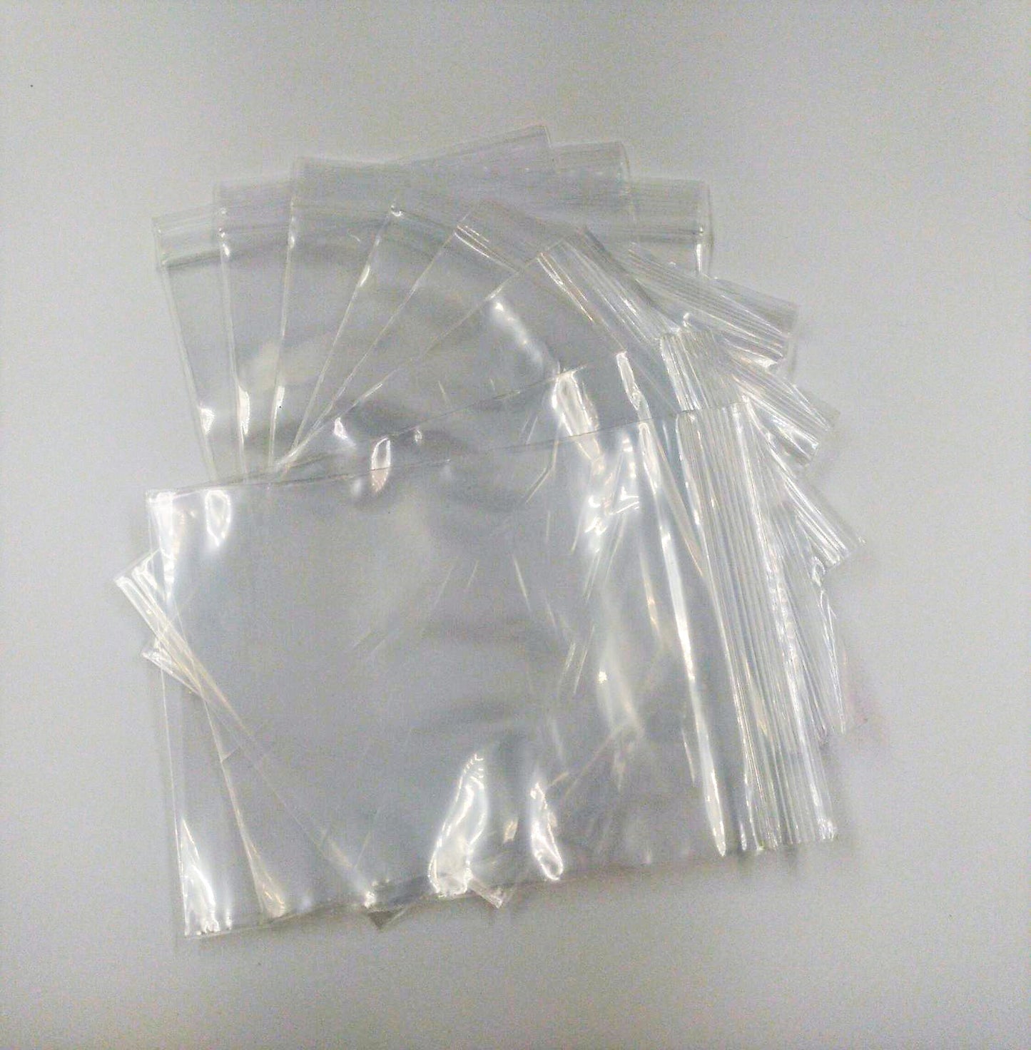 Bustine trasparenti con zip minigrip richiudibile a binario - cm 12*17 - Confezione 1 kg