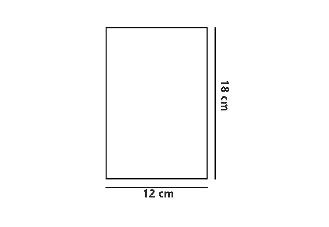 BUSTINE TRASPARENTI SOTTILI SENZA ADESIVO cm 12*18 IN CONFEZIONE DA 100PCS