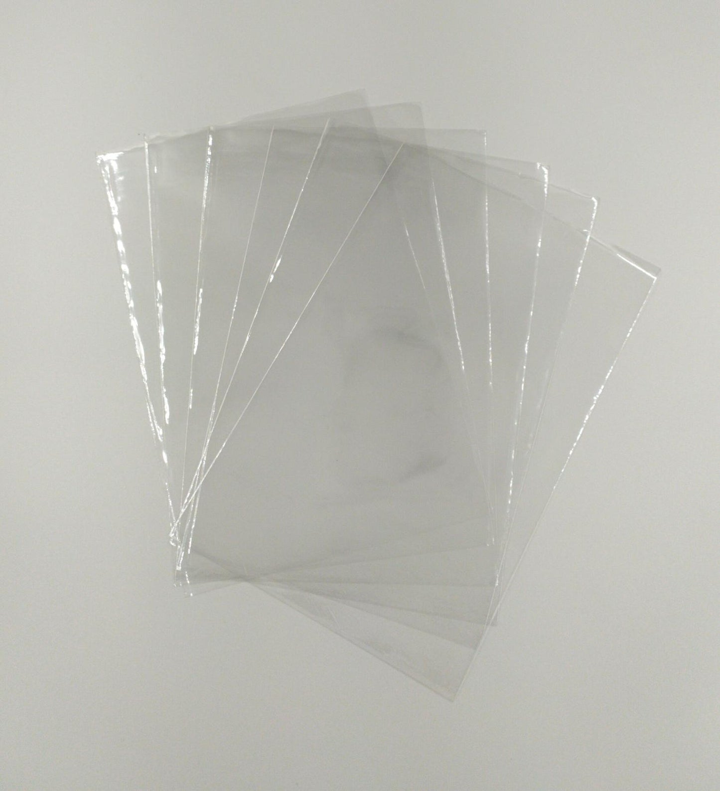 BUSTINE TRASPARENTI SOTTILI SENZA ADESIVO cm 12*18,5 IN CONFEZIONE DA 100PCS