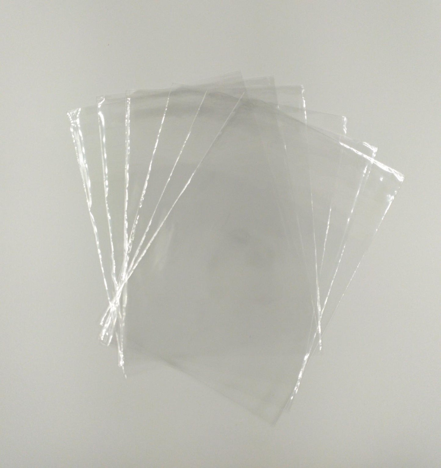 BUSTINE TRASPARENTI SOTTILI SENZA ADESIVO cm 12*18 IN CONFEZIONE DA 100PCS