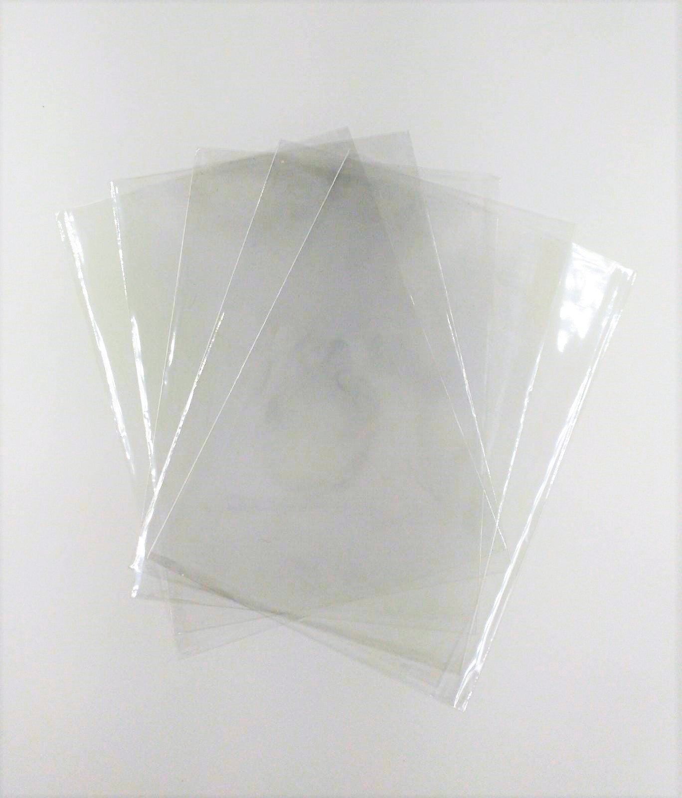 BUSTINE TRASPARENTI SOTTILI SENZA ADESIVO cm 12,3*17,5 IN CONFEZIONE DA 100PCS