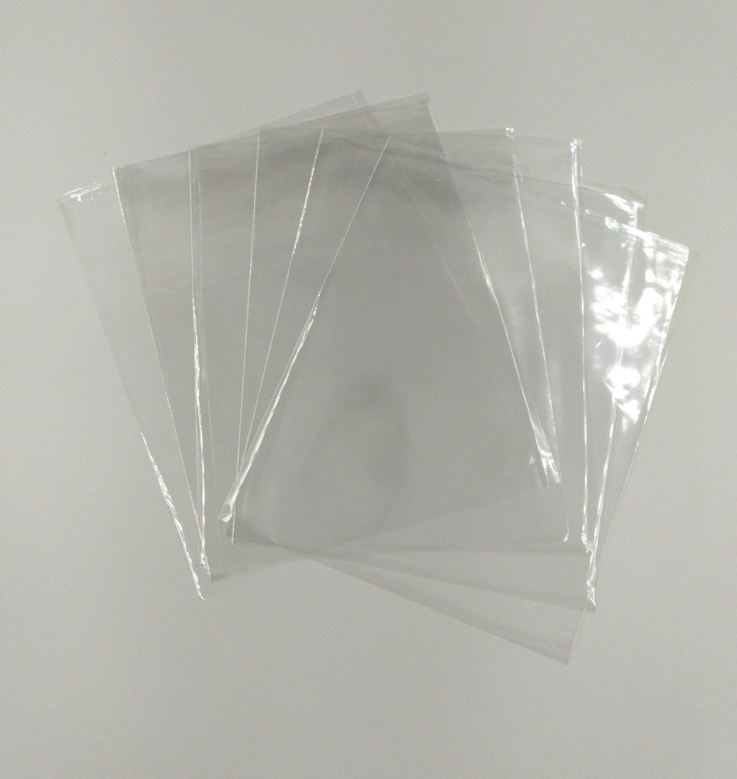 BUSTINE TRASPARENTI SOTTILI SENZA ADESIVO cm 14*17,5 IN CONFEZIONE DA 100PCS