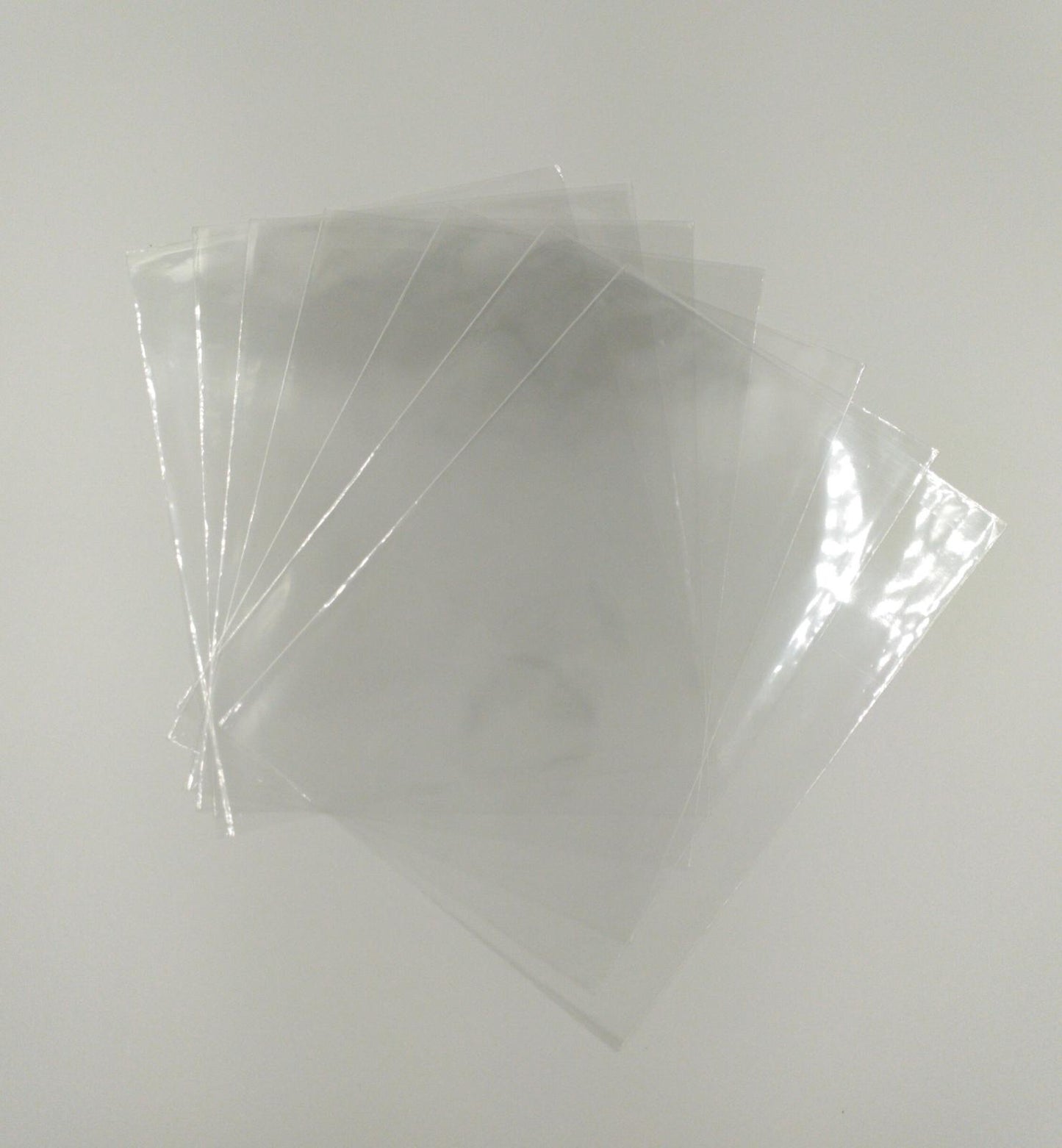 BUSTINE TRASPARENTI SOTTILI SENZA ADESIVO cm 14*19 IN CONFEZIONE DA 100PCS