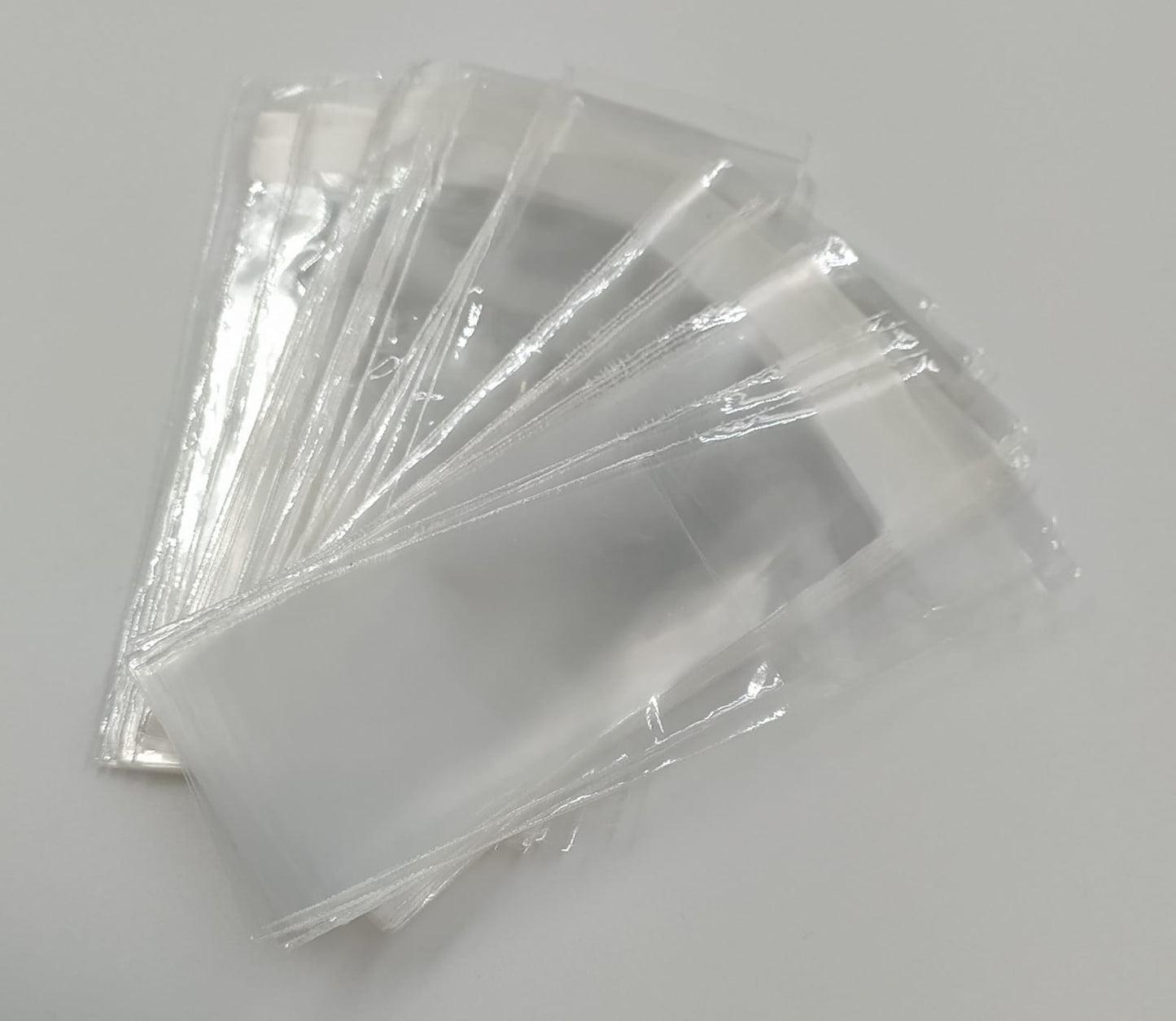 Bustine trasparenti con strip adesivo - cm 3,81*6,35 - (Inches 1,5*2,5) - confezione 1kg