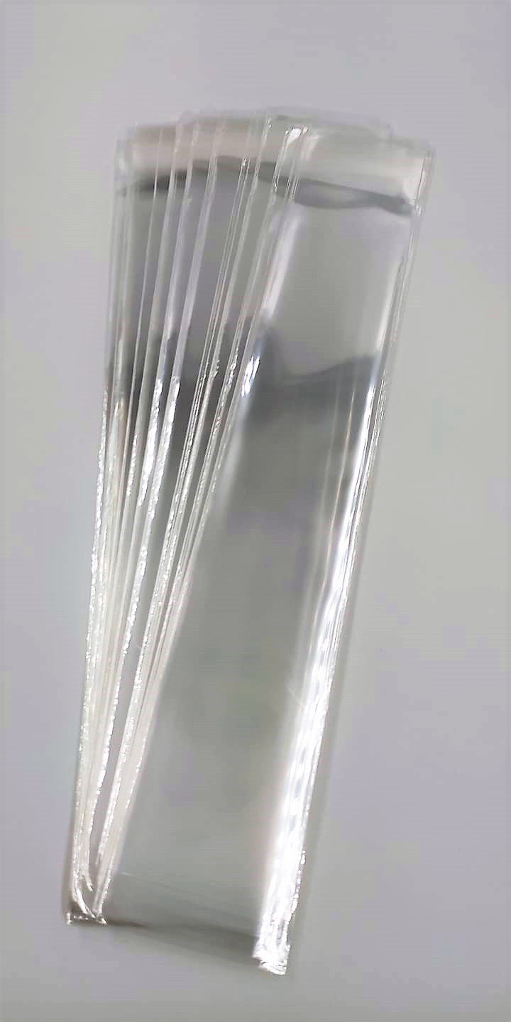 Bustine trasparenti con strip adesivo - cm 5,08*25,40 - (Inches 2*10) - confezione 1kg
