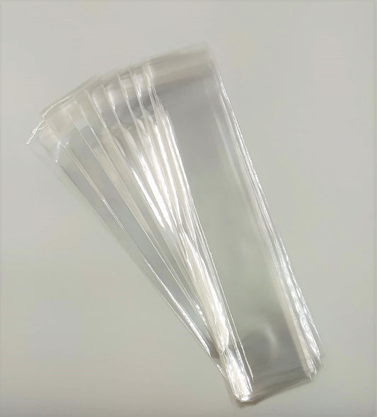 Bustine trasparenti con strip adesivo - Cm 6,35*25,40 Inches 2,5*10 confezione 1kg