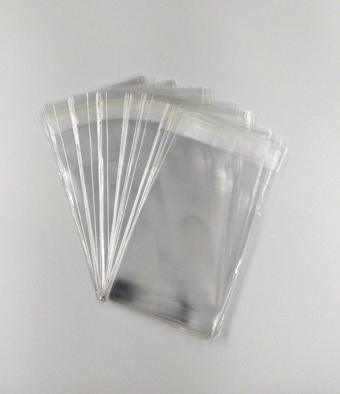 Bustine trasparenti con strip adesivo - cm 6,35*7,62 - (Inches 2,5*3) - confezione 1kg