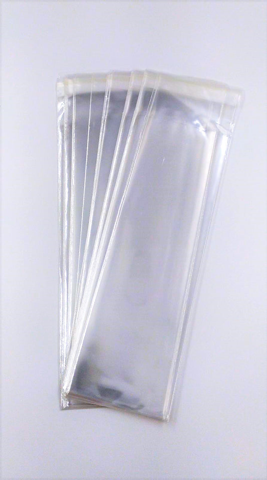 Bustine trasparenti con strip adesivo - Cm 6,35*20,32 Inches 2,5*8 confezione 1kg