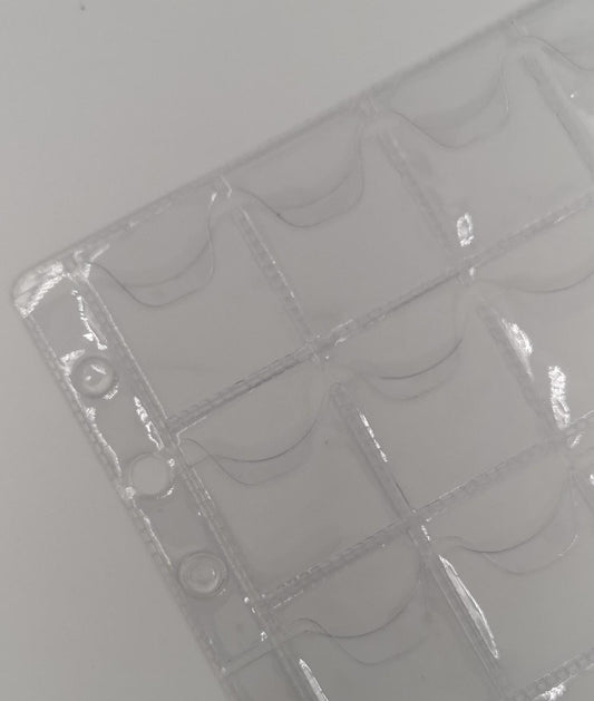 ART. FMP-20 - FOGLI PER RACCOGLITORE MONETE PICCOLO A 20 TASCHE