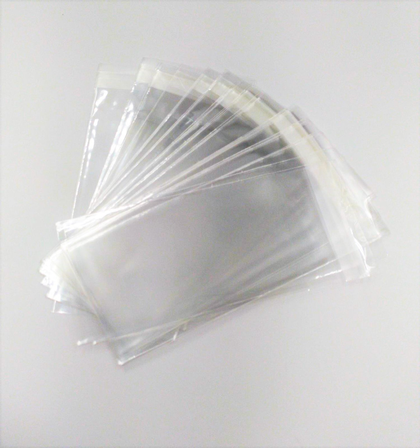 Bustine trasparenti con strip adesivo - cm 7,62*12,70 - (Inches 3*5) - confezione 1kg