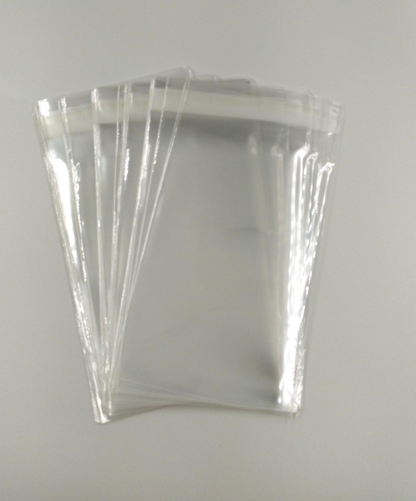 Bustine trasparenti con strip adesivo - Cm 8,89*12,70 Inches 3,5*5 confezione 1kg