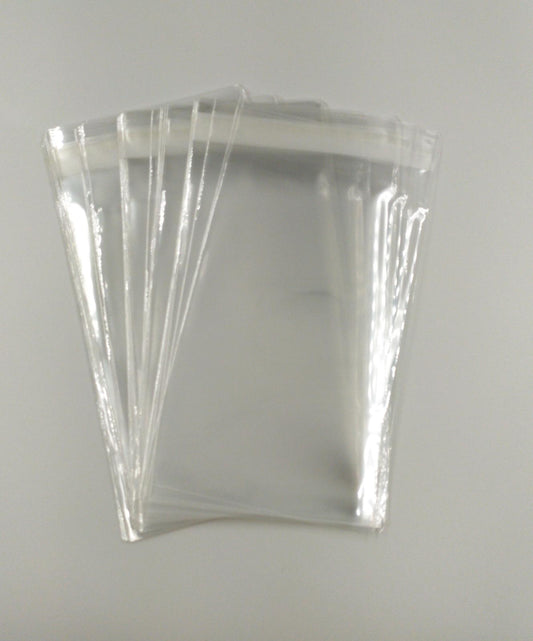 Bustine trasparenti con strip adesivo - Cm 8,89*12,70 Inches 3,5*5 confezione 1kg