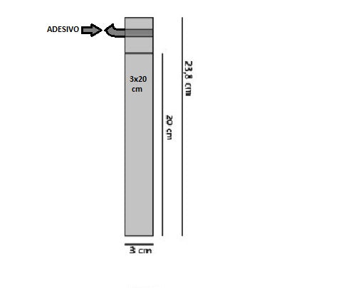 Bustine trasparenti con strip adesivo - cm 3*20 - confezione 1kg