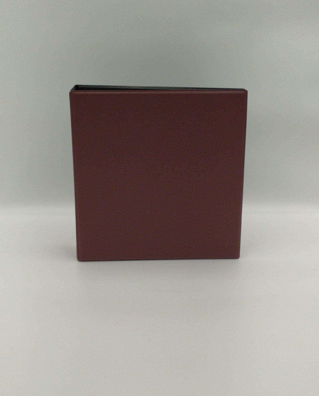 ART. BOOK F2S ROSSO - COPERTINA DORSO GRANDE 21,5*23,5*4,5 PER INSERIRE I FOGLI f1s f2s f3s f4s