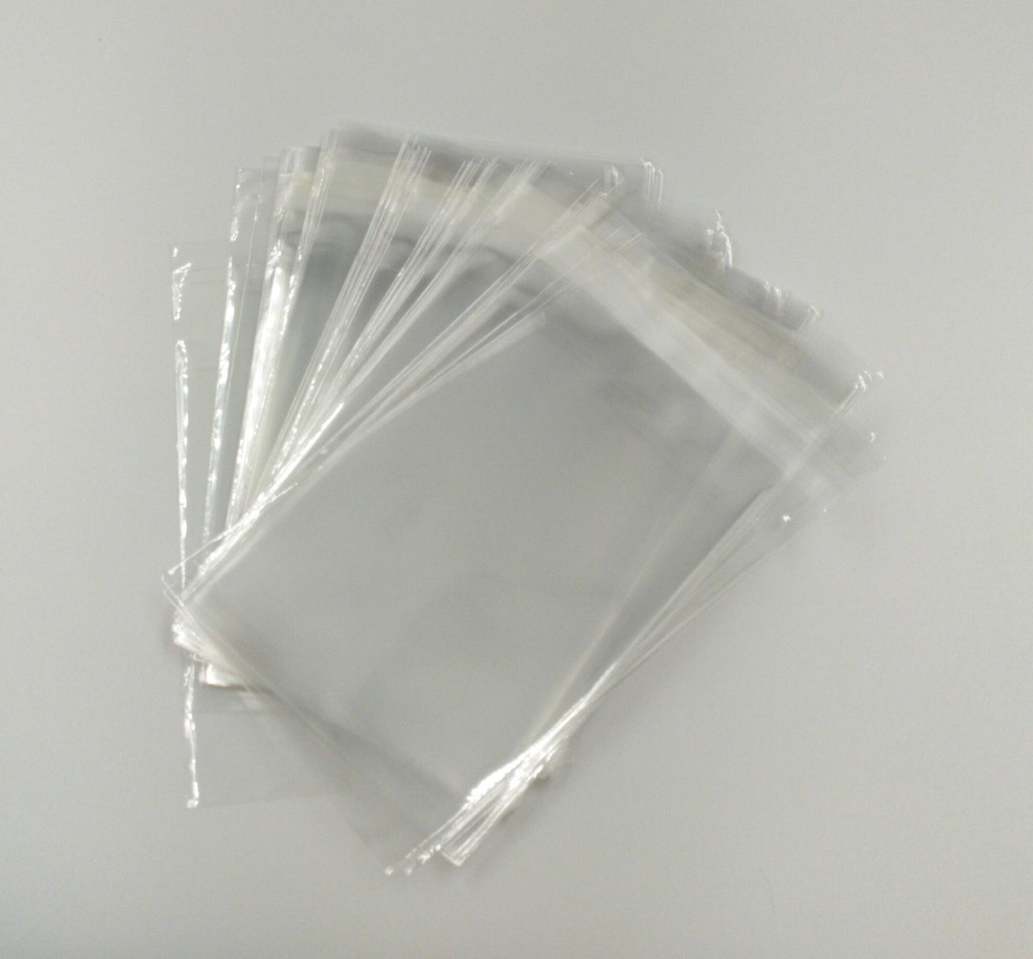 Bustine trasparenti con strip adesivo - cm 10,16*12,70 - (Inches 4*5) - confezione 1kg