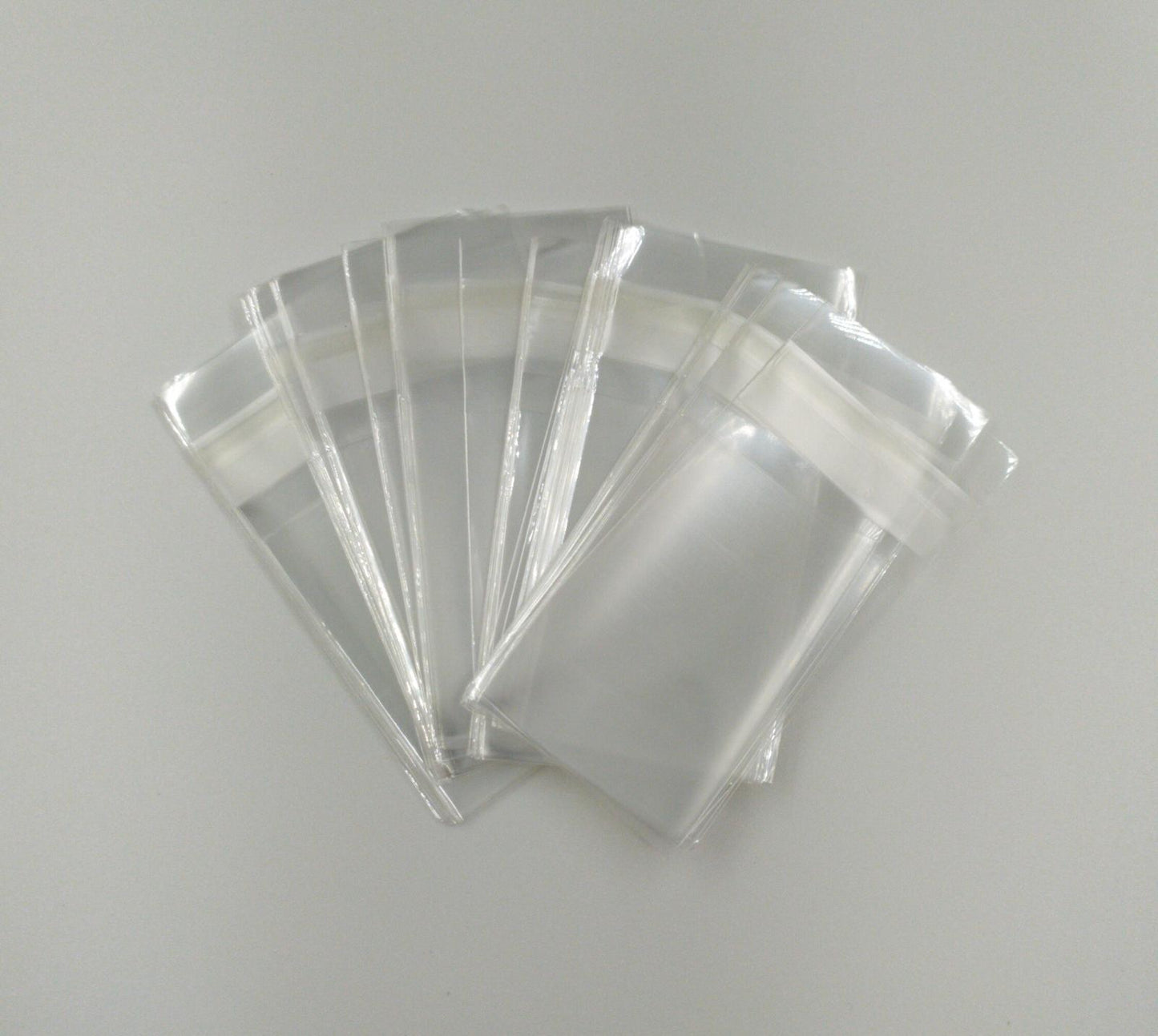 Bustine trasparenti con strip adesivo - cm 4*5,5 - confezione 1kg
