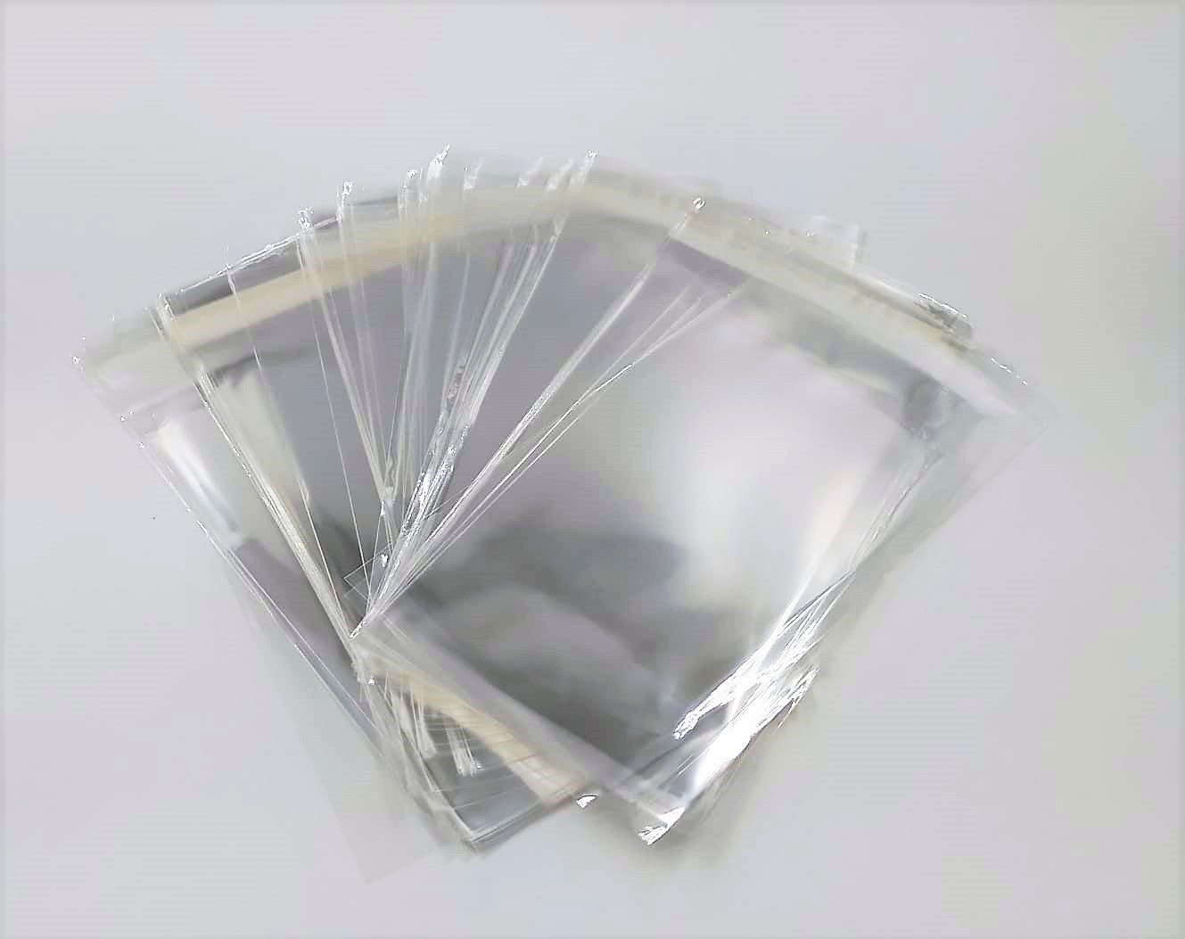 Bustine trasparenti con strip adesivo - cm 11,43*17,78 - (Inches 4,5*7) - confezione 1kg