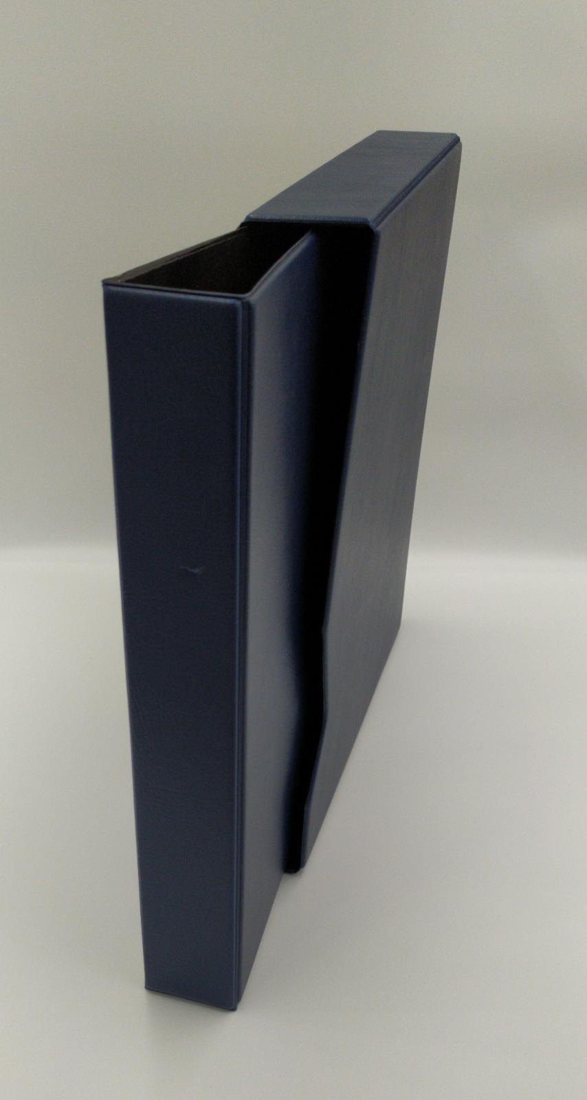 ART. CS BLU - COPERTINA GRANDE PER INSERIRE LA RACCOLTA DI SANTINI 35*40*4,5