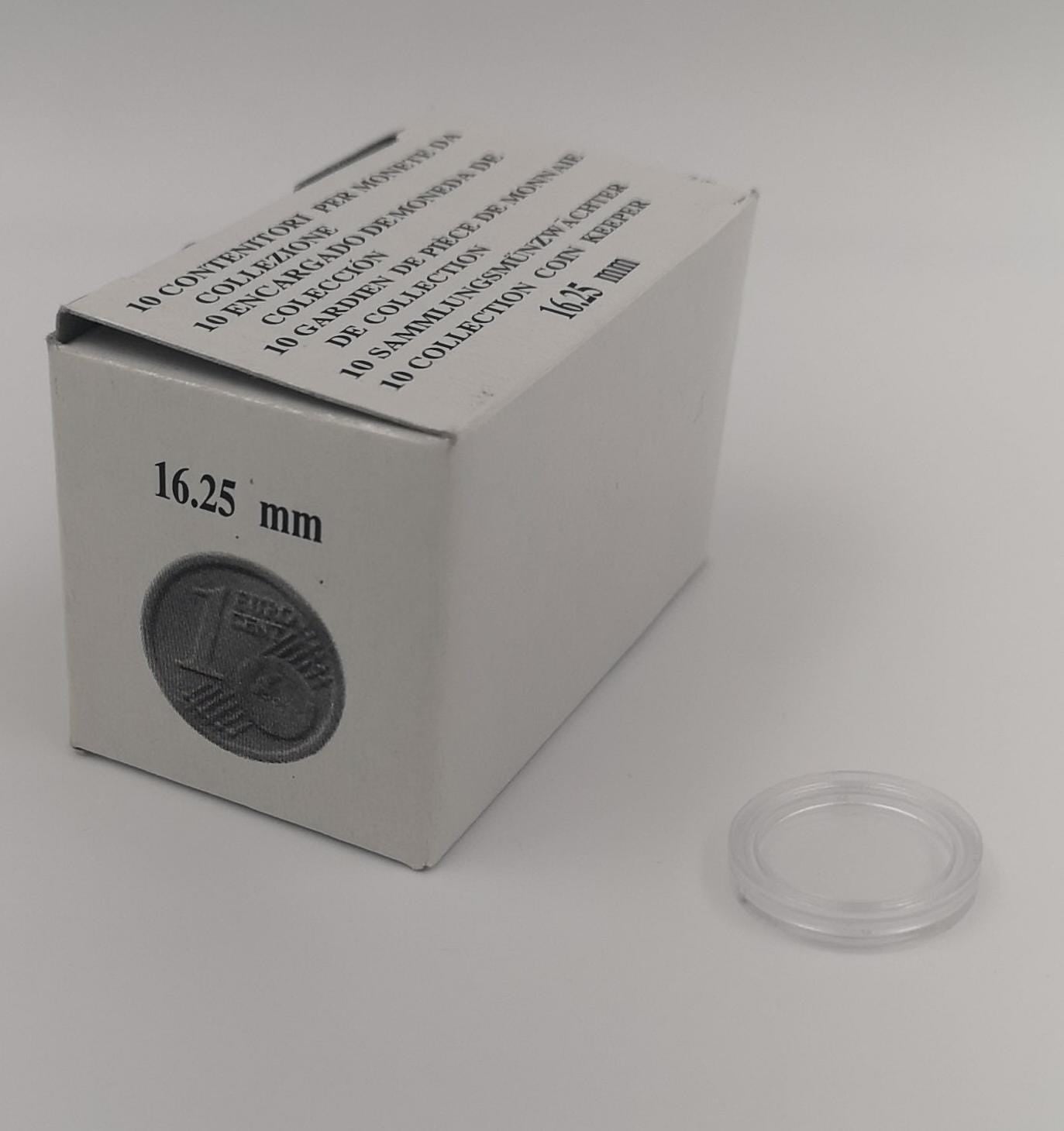 ART. CAPSULE PER MONETE DA 1 cent - mm16,25