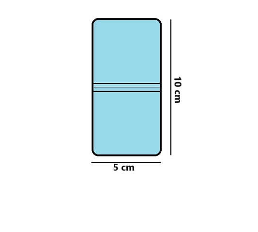 CONFEZIONE DA 100 BUSTINE PER MONETE (5x5)