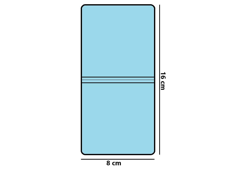 CONFEZIONE DA 25 BUSTINE PER MONETE (8x8)