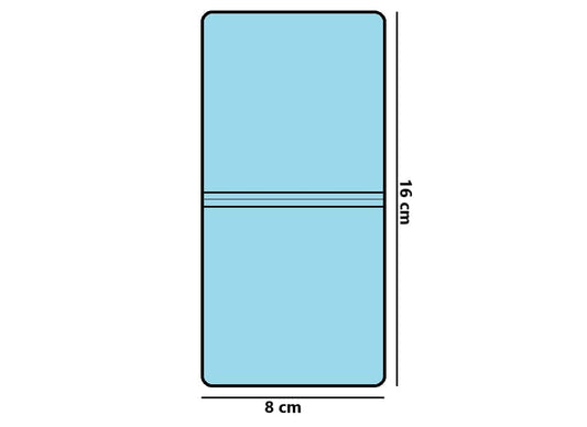 CONFEZIONE DA 25 BUSTINE PER MONETE (8x8)