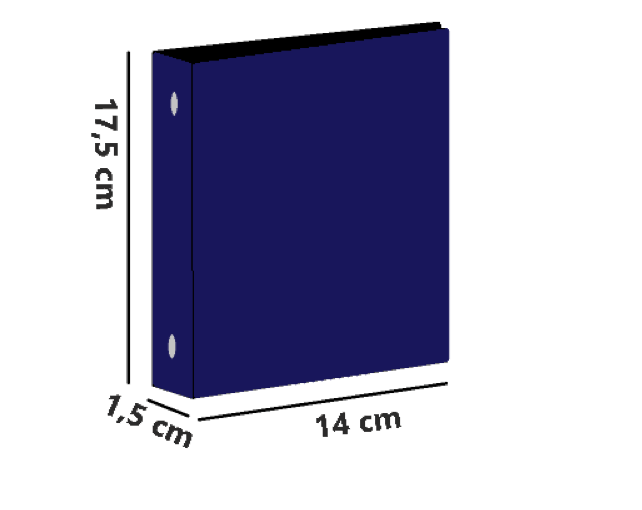 ART. CMP-ECO COPERTINA MONETE PICCOLO CON SCRITTA MONETE 14*18 BLU
