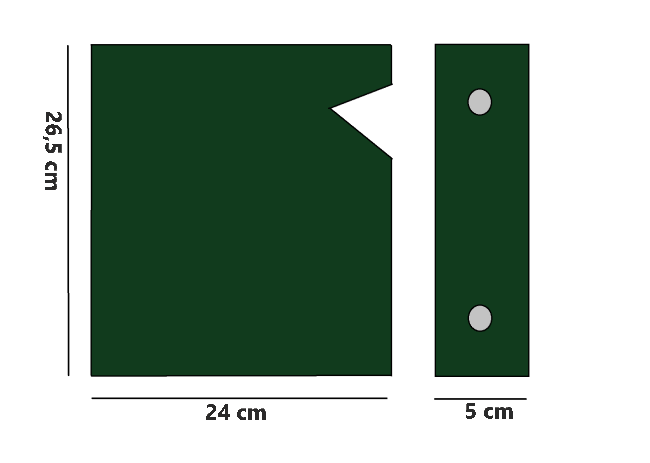 ART. CUS CDG VERDE - CUSTODIA PER INSERIRE COPERTINE CDG
