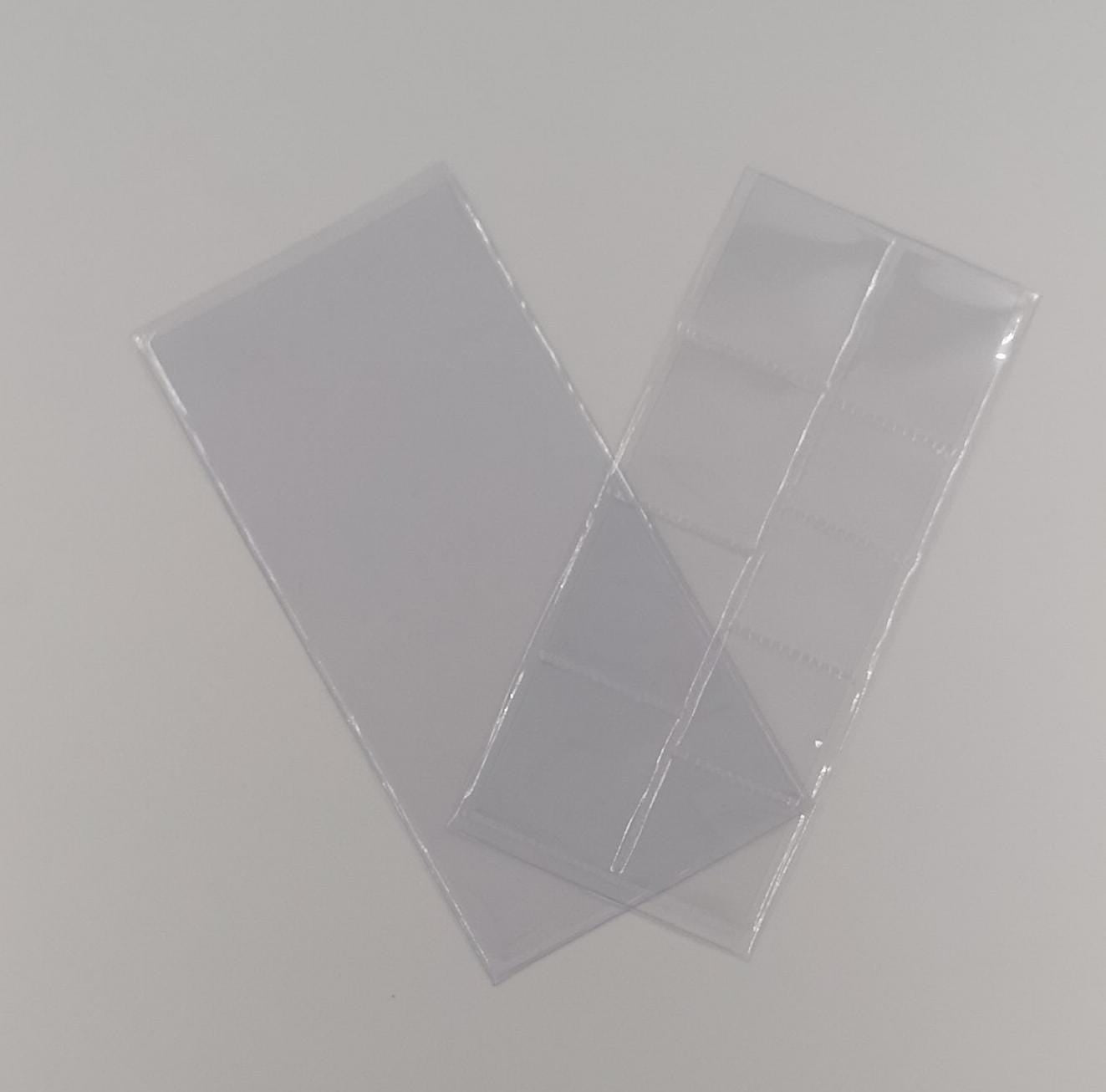 ART. EURO POCKET - CONFEZIONE DA 100+100 BUSTINE PER INSERIRE LA SERIE DI MONETE DELL'EURO