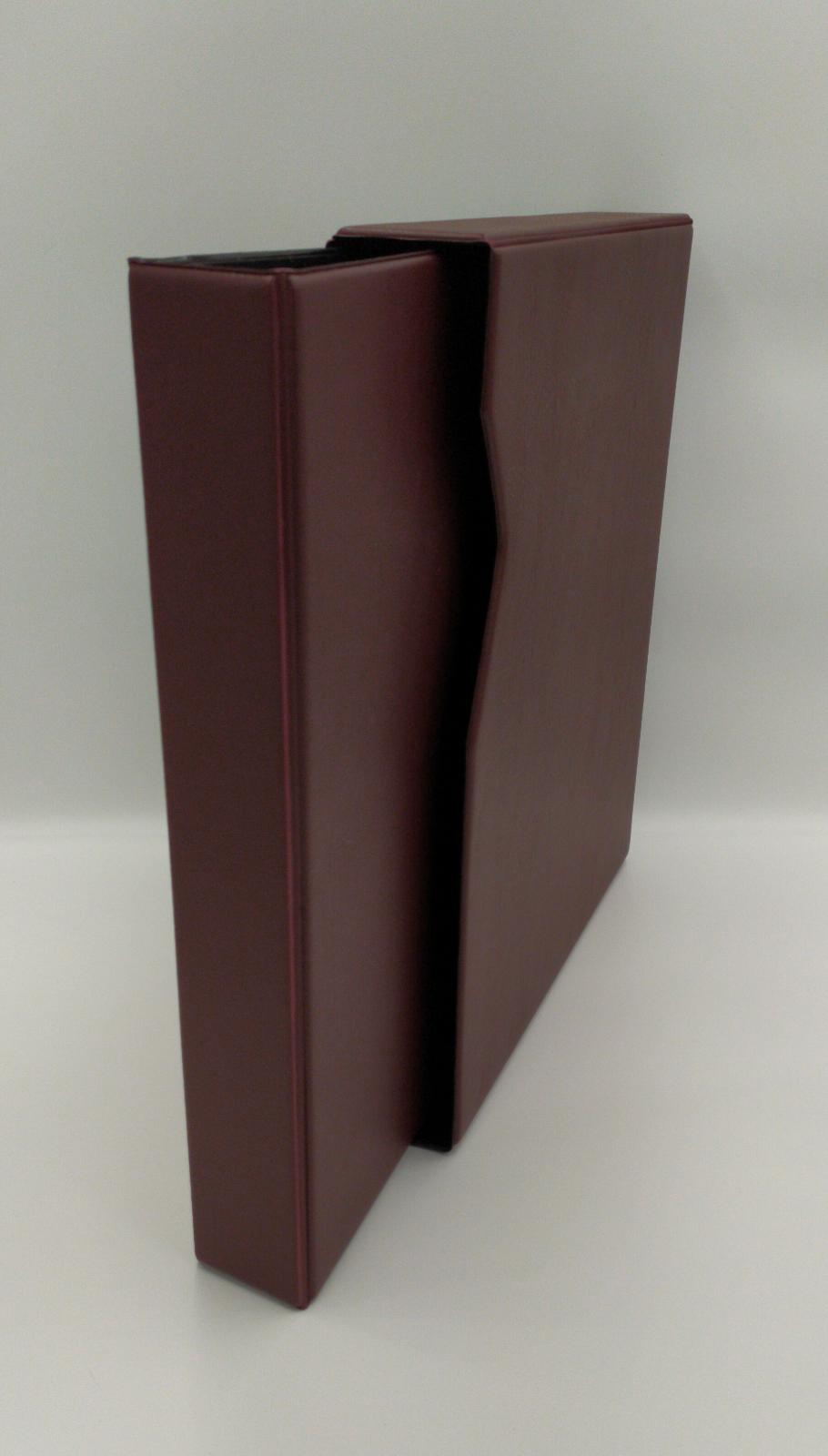 ART. CS ROSSO - COPERTINA GRANDE PER INSERIRE LA RACCOLTA DI SANTINI 35*40*4,5