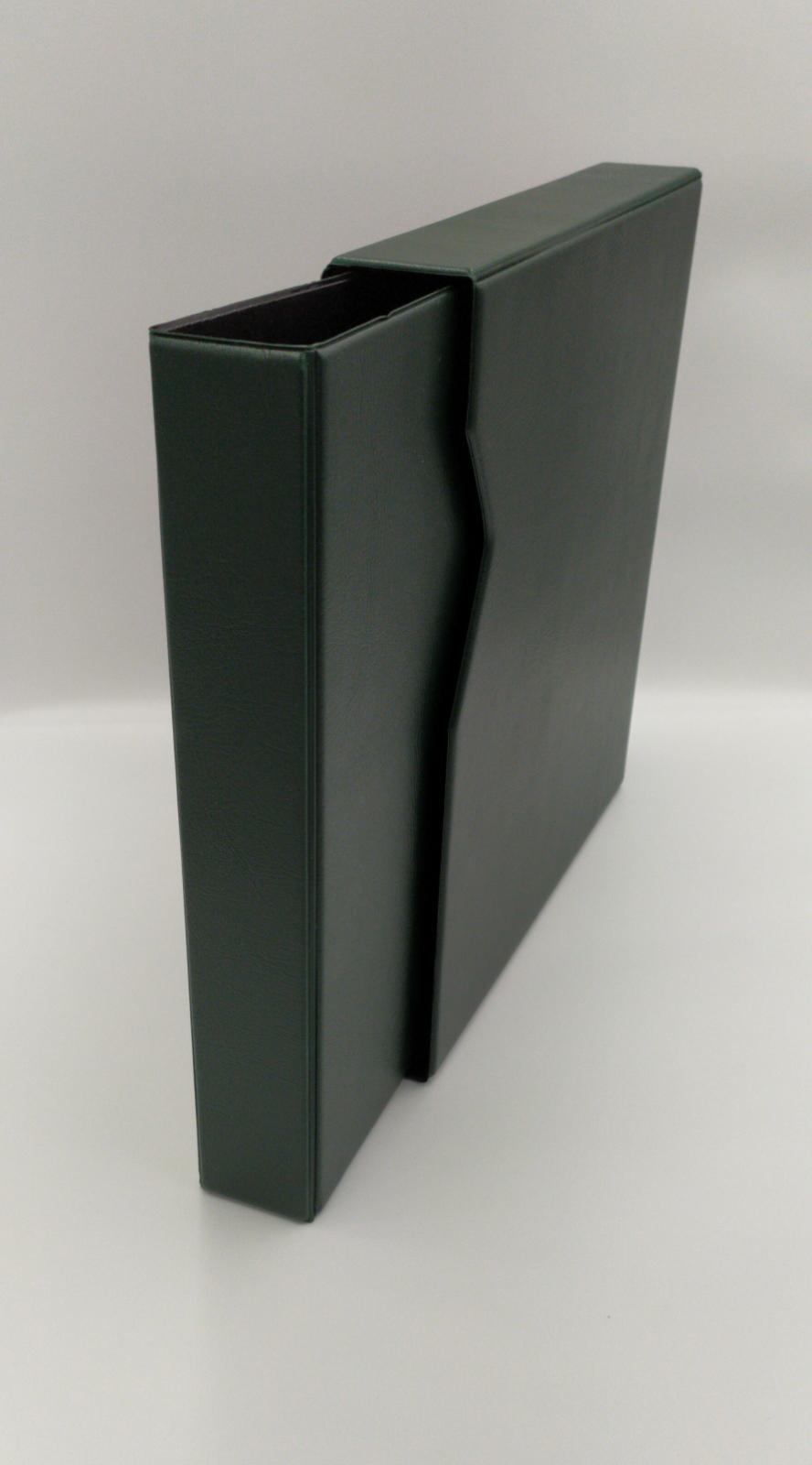 ART. CS VERDE - COPERTINA GRANDE PER INSERIRE LA RACCOLTA DI SANTINI 35*40*4,5