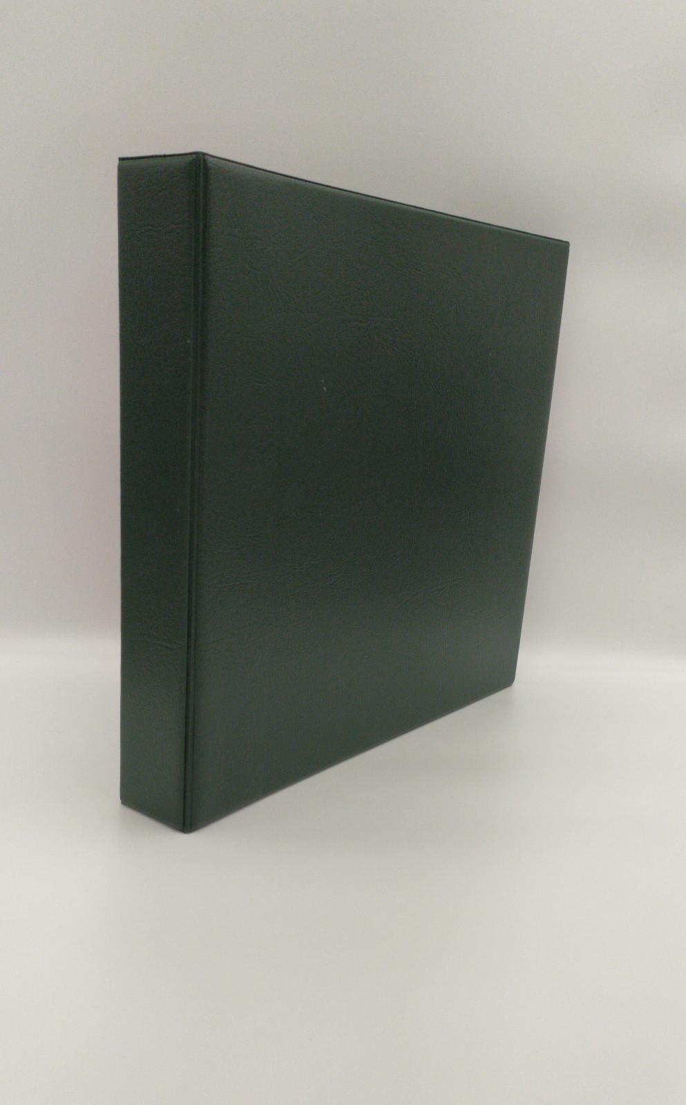 ART. CG VERDE - COPERTINA GIGANTE PER INSERIRE FOGLI CARTOLINE A 6 SCOMPARTI 35*39*4,5